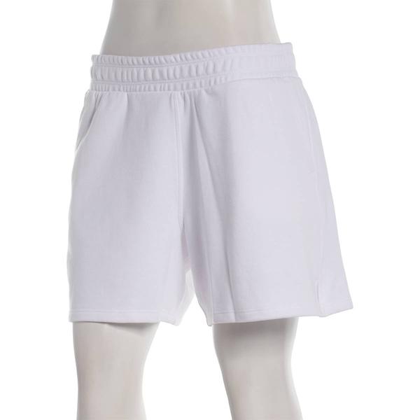 Womens Calvin Klein Performance Terry Smocked Waist Shorts - image 