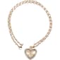 Womens Invicata Mini Gold Heart Dial Quartz Watch - 49938 - image 1