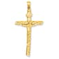 Unisex Gold Classics&#40;tm&#41; Yellow Gold INRI Crucifix - image 1