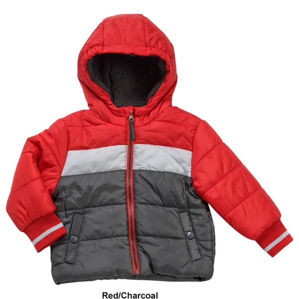 Toddler Boy Rothschild&#174; Color Block Puffer Jacket