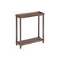 New Ridge Home Goods Harrison Side End Tables w/ Shelf - Chestnut - image 1