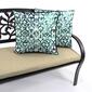 Jordan Manufacturing Watercolor Lattice Outdoor Throw Pillow - image 4
