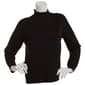 Womens Retrology Ribbed Eyelet Mock Neck Sweater - image 1