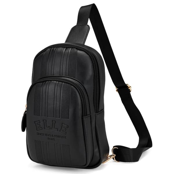 ELLE Roamer Vegan Leather Chic Crossbody Bag