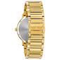 Mens Bulova Modern Gold-Tone Diamond Dial Watch - 97D115 - image 3