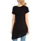 Plus Size 24/7 Comfort Apparel Maternity Cap Sleeve Tee - image 3
