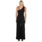 Juniors Madden Girl One Shoulder Ruffle Neck Tie Belt Jumpsuit - image 2