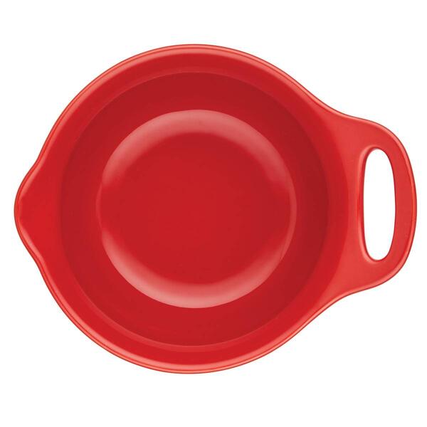 Rachael Ray 2pc. Ceramic Mixing Bowl Set - Red