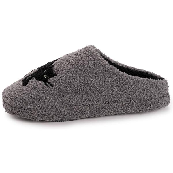Womens MUK LUKS® Halloween Punch Needle Clog Cat Slip On Slippers