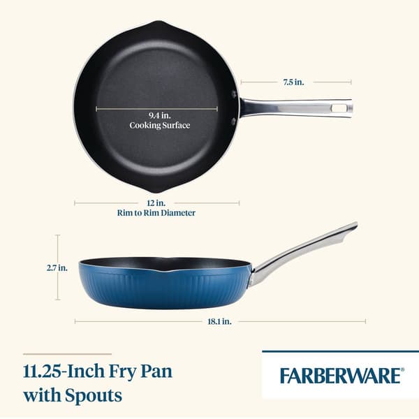 Farberware Style 11.25in. Nonstick Cookware Frying Pan