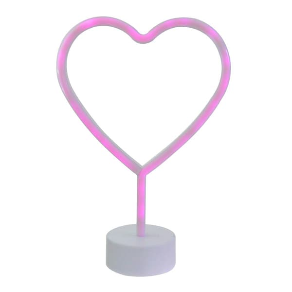 Northlight Seasonal Valentine''s Day LED Heart Table Light - image 