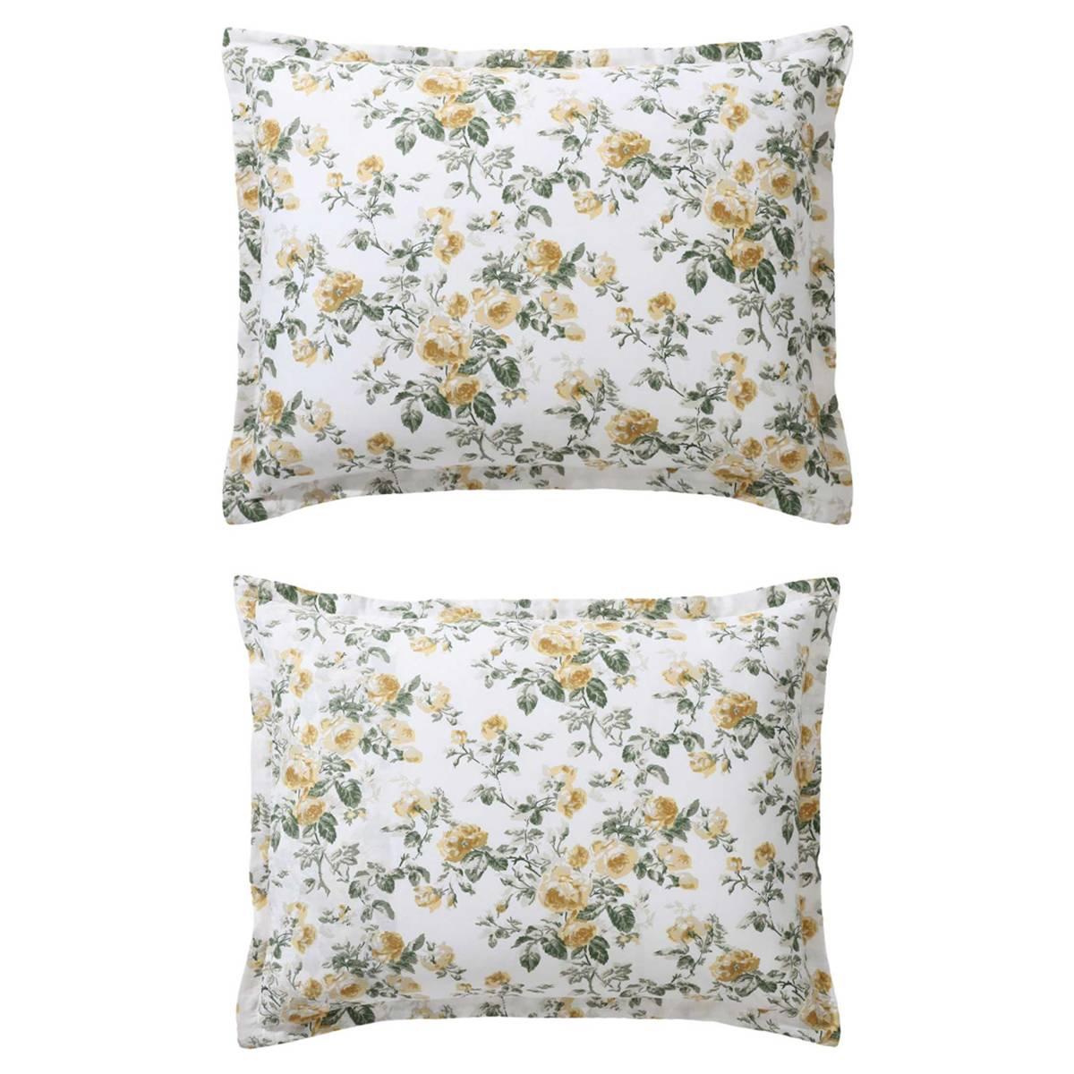 Laura Ashley Roses Cotton Duvet Cover Set