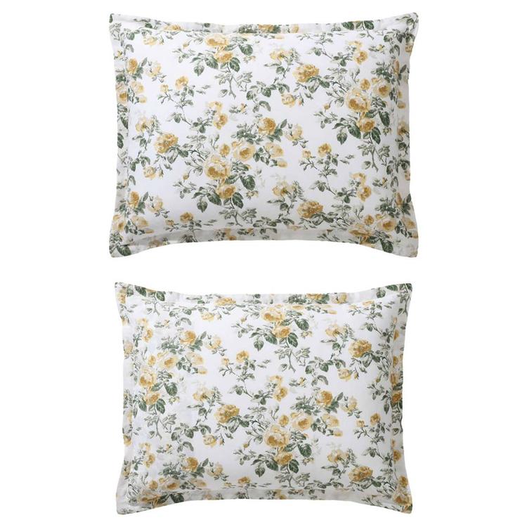 Laura Ashley Roses Cotton Duvet Cover Set