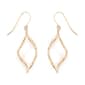 Candela 14kt. Flame On Wire Dangle Earrings - image 1