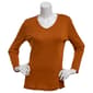 Womens Architect(R) Long Sleeve 1x1 Rib V-Neck Tee - image 1