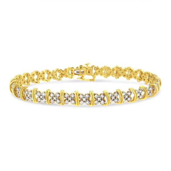 Haus of Brilliance 2.0ctw. Diamond Link Bracelet - image 
