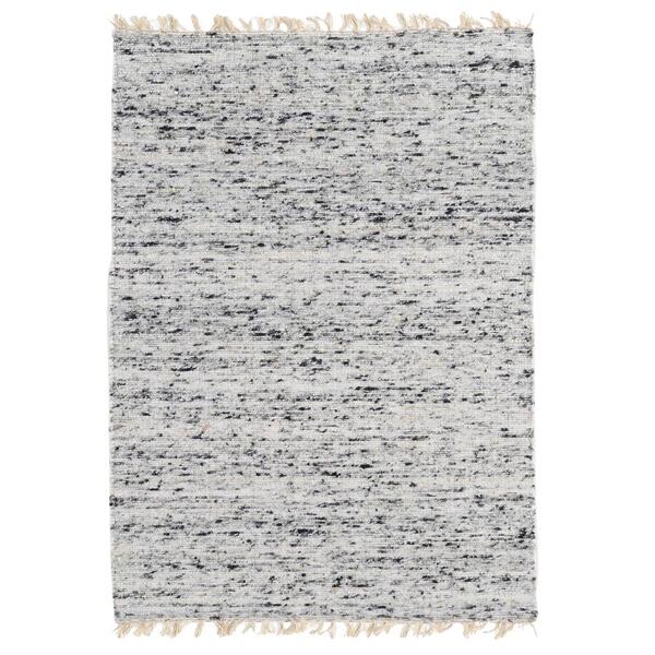 Linon Verginia Berber Black Spotted Accent Rug - 2x3 - image 