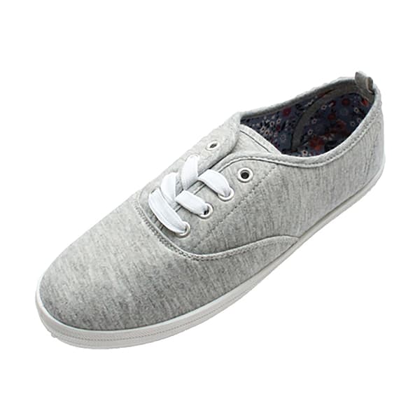 Womens Take a Walk Solid Lace Up Fashion Sneakers - image 