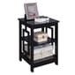 Convenience Concepts Town Square End Table w/ Shelves - image 2