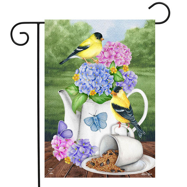 Briarwood Lane Tea Party Garden Flag - image 