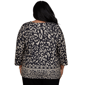 Plus Size Alfred Dunner Travel Advisory 3/4 Sleeve Leopard Blouse - image 2