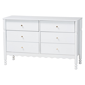 Baxton Studio Hoffman 6-Drawer Dresser - image 1