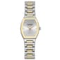 Womens Ellen Tracy Two-Tone Tonneau Bracelet Watch - ET5464TTG - image 1