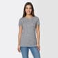 Petite Architect® Short Sleeve Crew Neck Marled Tee - image 6