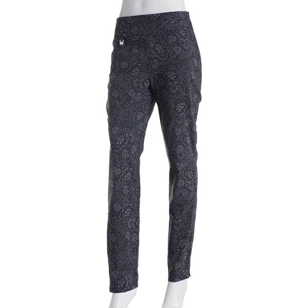 Petite Preswick & Moore Lace Printed Millennium Pants with Dangle - image 