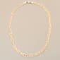 Ellen Tracy Tri-Color Braided Necklace - image 1