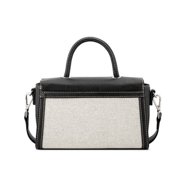 Nine West Ledger Mini Top Handle Flap Crossbody $50