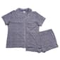 Womens Nicole Miller New York Short Sleeve Geometric Pajama Set - image 2