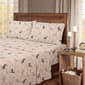 Kathy Ireland 100% Turkish Cotton Flannel Deer Sheet Set - image 2