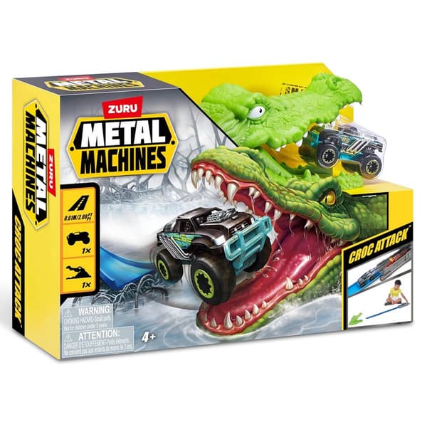 Metal Machines Crocodile Playset