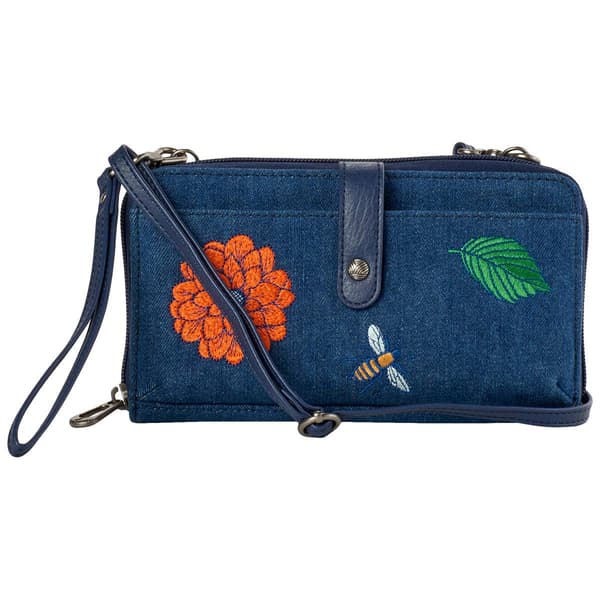 Sakroots Large Smartphone Crossbody - In Bloom