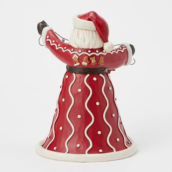 Jim Shore Gingerbread Santa Garland Christmas Figurine