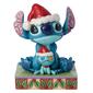 Jim Shore Disney Santa Stitch w/ Scrump Christmas Figurine - image 1