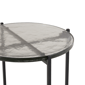 9th & Pike® Contemporary Black Metal Accent Table - image 4