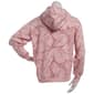 Juniors No Comment Leaf Chenille Love Fleece Hoodie - image 3