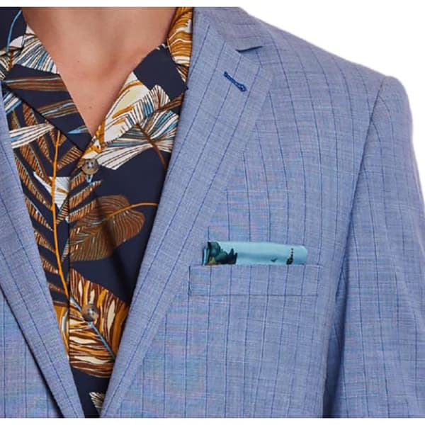 Mens Paisley & Gray® Suit Jacket - French Blue