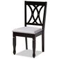 Baxton Studio Reneau Wood Dining Chairs - Set of 4 - image 3