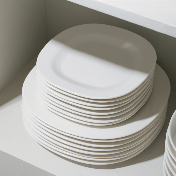 Stone Lain Quadro 4pc. Dinner Plate Porcelain Set