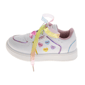Toddler Girls Sweethearts Rainbow Laces & Heart Charms Sneakers - image 3