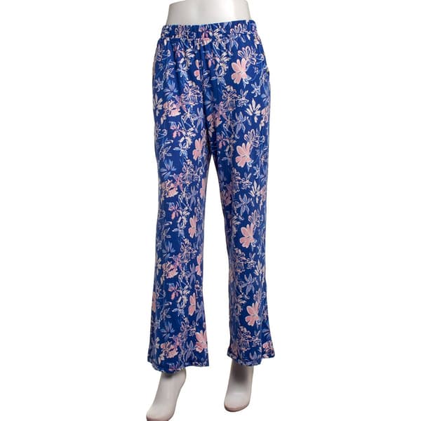 Womens Muk Luks Etched Floral  Capri Pajama Pants