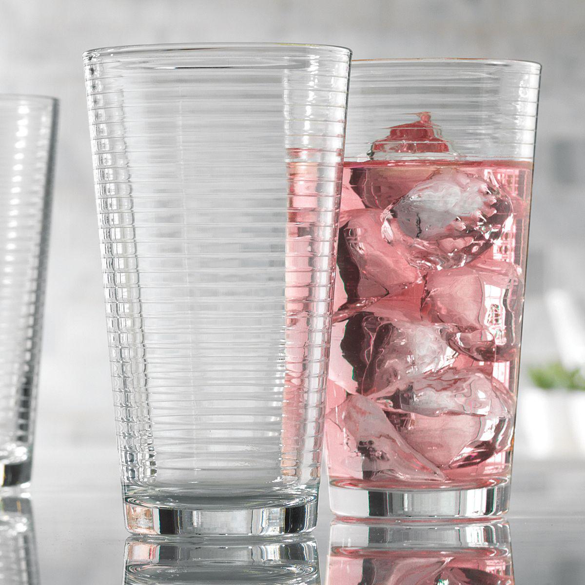Home Essentials Set of 10 Solar 17oz. High Ball Glasses