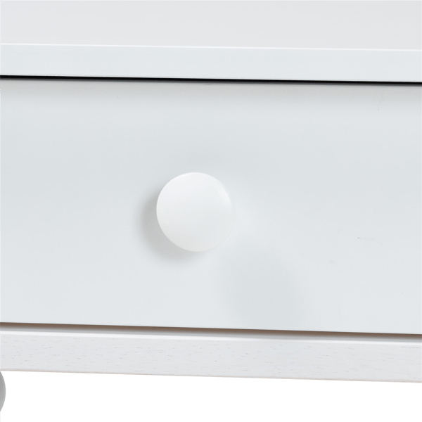 Baxton Studio Brantley Spindle 1-Drawer Nightstand