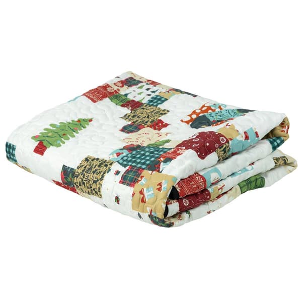 Your Lifestyle Holiday Love Quilted Throw - image 