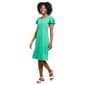 Women Absolutely Famous Double Ruffle Sleeve Shift Dress - image 4