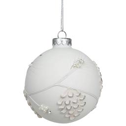 Northlight Seasonal 3.5in. Glass Onion Drop Christmas Ornament
