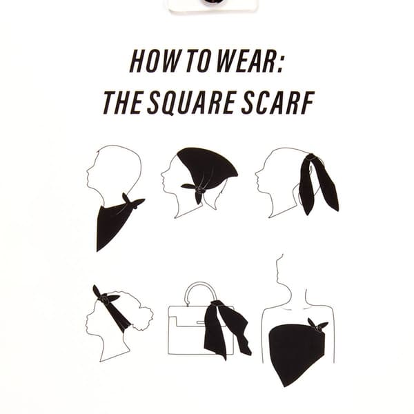 Womens Steve Madden 2pk. Rose Pleated Square Scarf Set